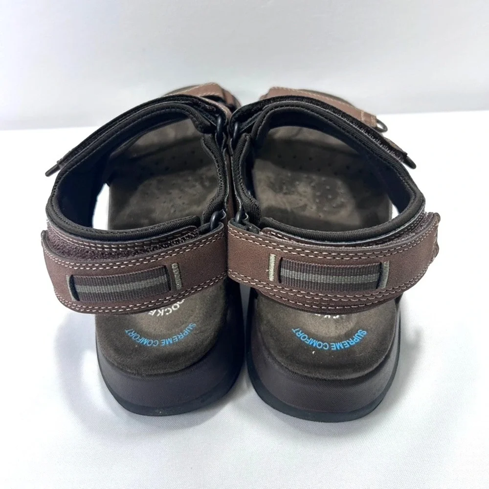 Dockers Bradburn Sport Men's Sandal Dark‎ Tan US 9W